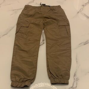 Kids' Tan Cargo Pants